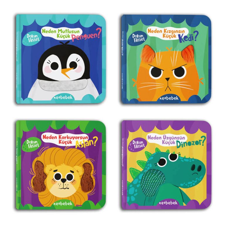 Neobebek tarafından Çocuklar İçin Duygu Keşfi: Neobebek’in Dokun ve Hisset Kitap Serisi