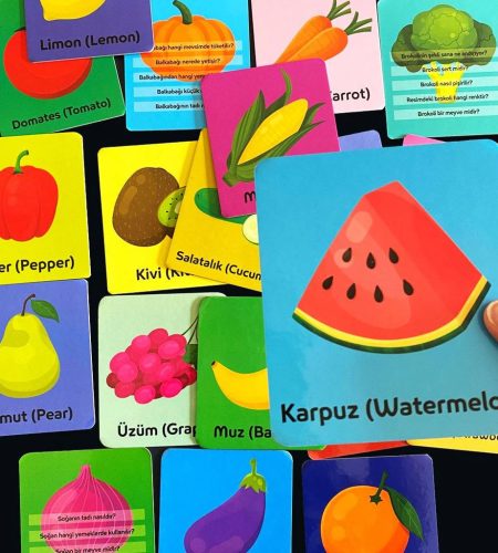 Çocuklar İçin Eğlenceli ve Öğretici Meyve ve Sebze Zeka Kartları</a> by <a href="https://www.iskiliga.com/en/?book-author=neobebek">Neobebek</a>