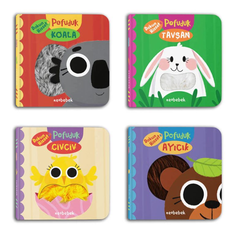 Neobebek tarafından Çocuklar İçin Büyüleyici “Pofuduk” Dokun ve Hisset Kitaplarıyla Tanışın