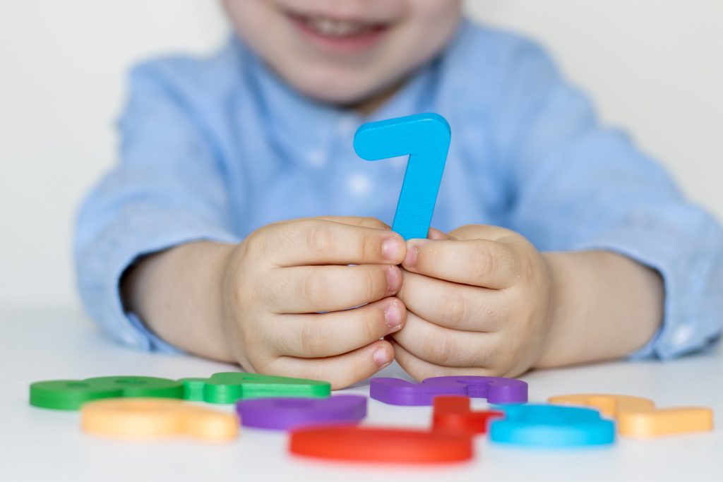 teaching numbers to babies